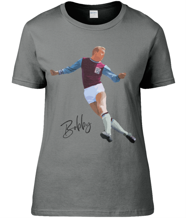 young Bobby Moore tee shirt