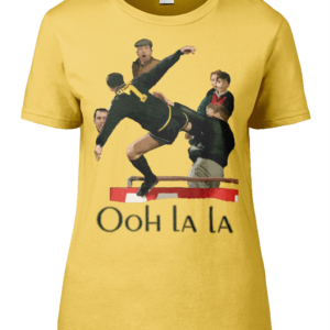 Ooh la la Cantona Kick tee shirt