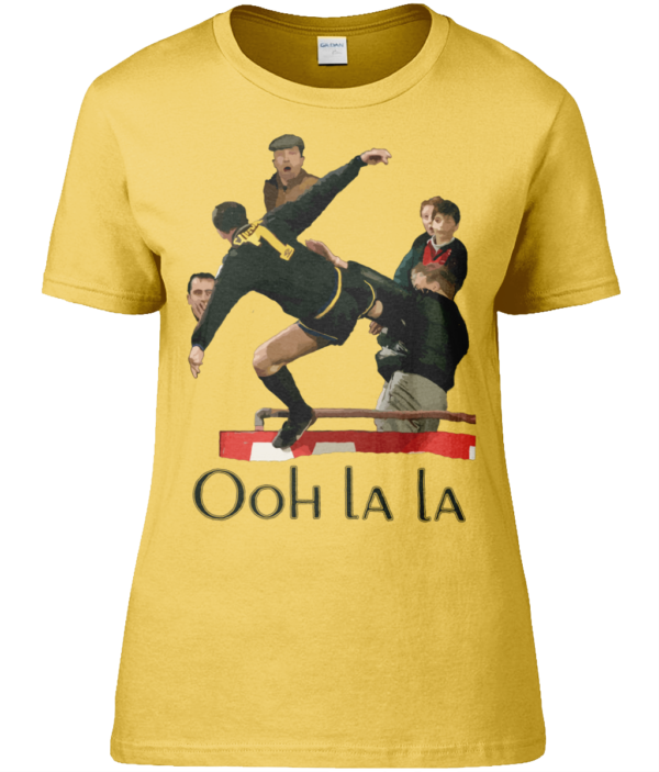 Ooh la la Cantona Kick tee shirt